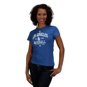  MLB Los Angeles Dodgers Womens Classic T Shirt Sports 