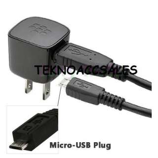 OEM HOME CHARGER+USB DATA CABLE FOR BLACKBERRY CURVE 9300 9330 9350 