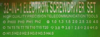 32 in 1 Screwdriver Set repair tool for CellPhone PDA  