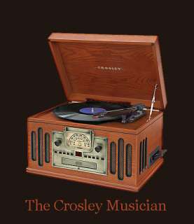 NEW Crosley Musician Record Player and TURNTABLE STAND  