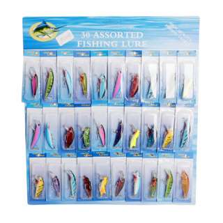   30pcs Kinds of Assorted Fishing Lures Super Sink rapidly Fishing Lures
