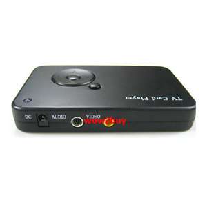 TV Card Reader SD MS MMC  WMA DIVX MPEG Player W6X  