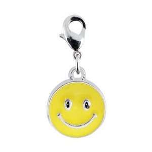   Clip On Charms 1/Pkg Smiley Face; 3 Items/Order Arts, Crafts & Sewing