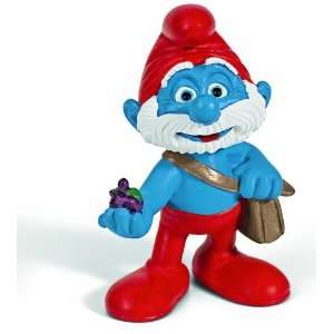  Schleich Smurfs Papa Smurf with Bag Toys & Games