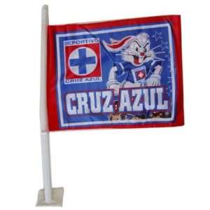  Cruz Azul Mexican Soccer Royal Blue Car Flag Sports 