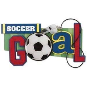  Soccer Short Stack 3 D Title Sticker, Goal Arts, Crafts 