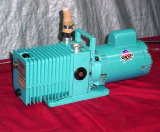 Precision Alcatel 2008a DD195 Rotary Vane Vacuum Pump  