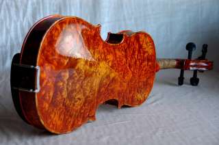 Bird eye maple. Pure sound .Hand made varnished viola 12020312  