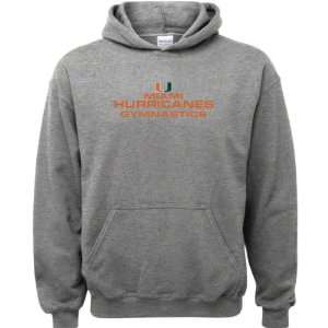   Sport Grey Youth Gymnastics Modal Hooded Sweatshirt