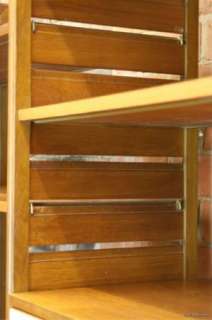 Retro Vintage Danish 1970s Teak LADDERAX Wall Unit / Bookcase  