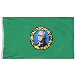  Annin Washington State Flag 3 by 5 Foot Patio, Lawn 
