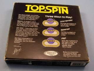 Rare Binary Arts Top Spin Puzzle Difficult Mind Game 8+ Put The 