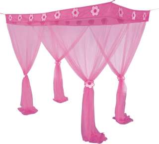 Flower Princess Pink Bed Canopy Mosquito Net   So Cute  