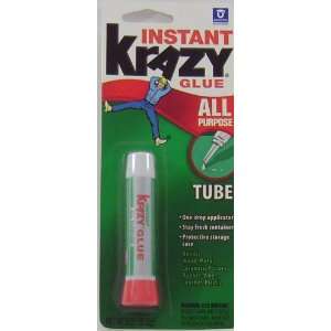  Krazy Glue All Purpose Instant Super Glue 1Pack FREE 