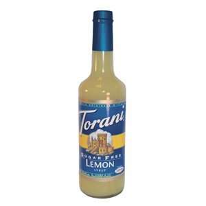 Torani Sugar Free Lemon Syrup  Grocery & Gourmet Food