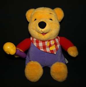 Disney Talking Moving Winnie Pooh Bear Stuffed Animal  