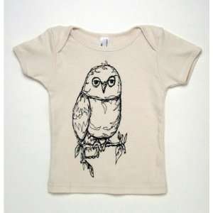  Owl Organic Tee Size 12   18 Months Baby