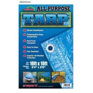  Blue Tarpaulin 10 Ft X 10 Ft   (case pack 20 tarps)