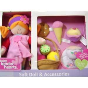  Baby Tender Hearts Soft Doll and Accessories Toys & Games