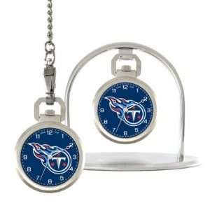 Tennessee Titans Game Time NFL Pocket Watch/Desk Clock  