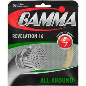  Gamma Live Wire Revelation 16 Gamma Tennis String 