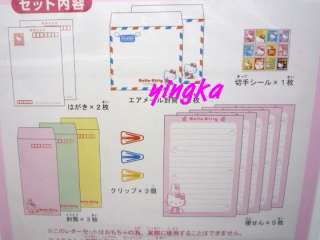 HELLO KITTY Mini Letter Set with Envelope Stationery  