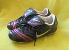youth pink nike soccer cleats  