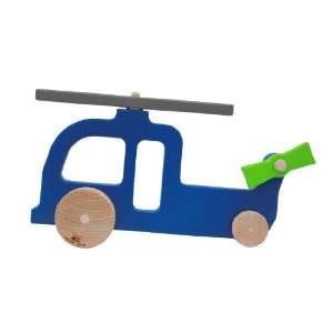  HELICOPTER wooden push toy Toys & Games