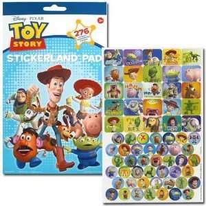  (18 Count) TOY STORY 3 Stickerland Pad   PARTY FAVORS 