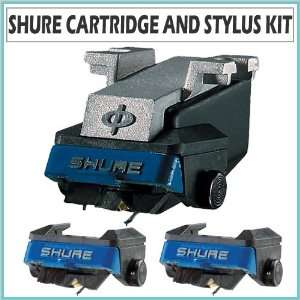   Turntable Cartridge w/ 2 N97XE Replacement Stylus Electronics