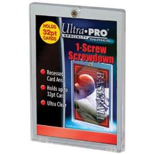  Ultra Pro 1 Screw Screwdown (25 Count Box) Sports 