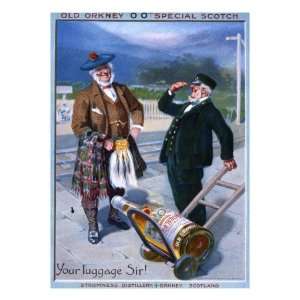 Old Orkney Whisky Giclee Poster Print by The National Archives , 24x32