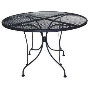  DC America WIT172 Charleston Wrought Iron Table, 72 Inch 